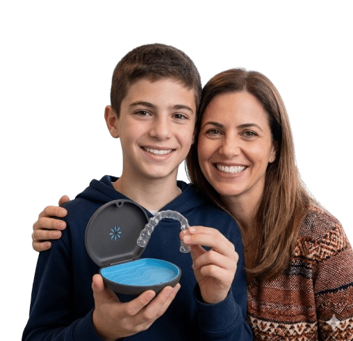 יישור שיניים שקוף לילדים